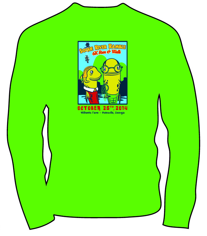 2014 Ramble T-shirt Goes "Electric Green"